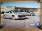Posters Peugeot 207 en Peugeot 207 CC nieuw 120/80 cm., Verzamelen, Nieuw, Reclame, Rechthoekig Liggend, Ophalen of Verzenden