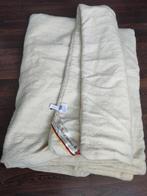 Wollen Deken - Goede Kwaliteit, Beige, Tweepersoons, Ophalen of Verzenden, Deken of Dekbed