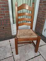 Eetkamerstoelen, Huis en Inrichting, Ophalen, Riet of Rotan, Gebruikt, Bruin