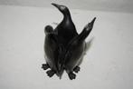 Pinguins / kinderen / kali  ( Brons, Antiek en Kunst, Ophalen of Verzenden