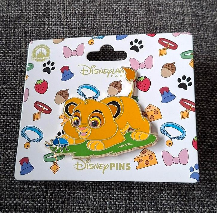 Simba De Leeuwenkoning pin - Disneyland Parijs (nieuw), Verzamelen, Speldjes, Pins en Buttons, Nieuw, Speldje of Pin, Ophalen of Verzenden