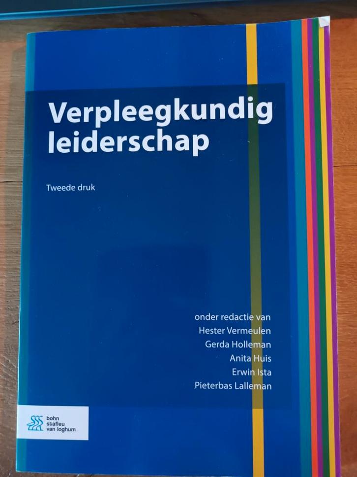 Verpleegkundig leiderschap. Studieboek., Boeken, Studieboeken en Cursussen, Zo goed als nieuw, HBO, Ophalen of Verzenden