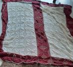 70.s gehaakt beddesprei,een persoons.vintage 2 mx2.30 m, Ophalen of Verzenden