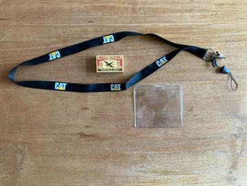 Caterpillar keycord keychain holder nineties jaren 90 Cat beschikbaar voor biedingen