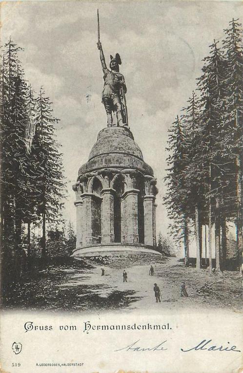 (701-485-049) Hermannsdenkmal, Verzamelen, Ansichtkaarten | Buitenland, Duitsland, Verzenden