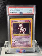 PSA 9 - Mewtwo Holo #10 (1999 Pokemon Base Set), Hobby en Vrije tijd, Ophalen of Verzenden, Zo goed als nieuw