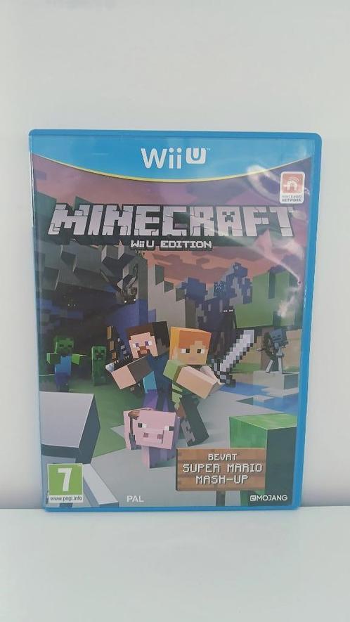 Wii U - Minecraft Wii U Edition, Spelcomputers en Games, Games | Nintendo Wii U, Zo goed als nieuw, Avontuur en Actie, 3 spelers of meer
