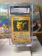Last solds 700/600/600 Pikachu CoroCoro CGC 7 Near Mint, Ophalen of Verzenden, Zo goed als nieuw, Losse kaart