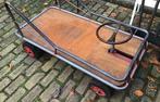 Vintage Speelkar Duwkar met draaibaar stuur ., Ophalen, Gebruikt, Loopvoertuig
