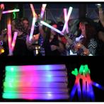 DJLicht Foam Sticks 3 kleuren LED 48 cm x 4 cm 100st, Hobby en Vrije tijd, Feestartikelen, ., Nieuw, Ophalen of Verzenden, .