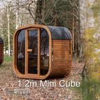 Mini Cube sauna 1.2m - 1.6m - 2.0m, Sport en Fitness, Sauna, WellnessWinkel, Info@wellnesswinkel.nl, Fins of Traditioneel, Ophalen of Verzenden