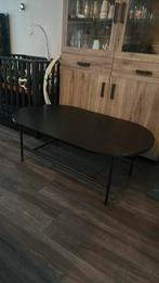 Salontafel HINNERUP jysk zwart 75x120, Huis en Inrichting, Tafels | Salontafels, Ophalen, Gebruikt, 100 tot 150 cm, 50 tot 100 cm