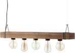 Brilliant hanglamp Wooshill (Nieuwprijs €120), Huis en Inrichting, Lampen | Hanglampen, Nieuw, Metaal, Ophalen of Verzenden, 75 cm of meer