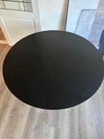 Tafel van JYSK en 2 stoelen van Kwantum, Huis en Inrichting, Ophalen, 100 tot 150 cm, Rond, 50 tot 100 cm