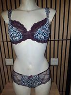 Bruin nieuw setje van Valege slip maat 42 cupmaat 80D, Kleding | Dames, Ondergoed en Lingerie, Verzenden, Bruin