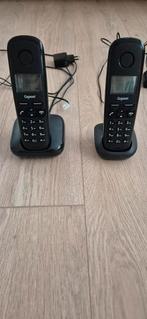 Giga set duo A170H draadloze telefoonset zwart, Ophalen of Verzenden, Zo goed als nieuw, 2 handsets