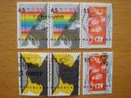 Kinderzegels 1986 6x NVPH 1363, 1364 en 1365, Postzegels en Munten, Postzegels | Nederland, Na 1940, Ophalen of Verzenden, Gestempeld