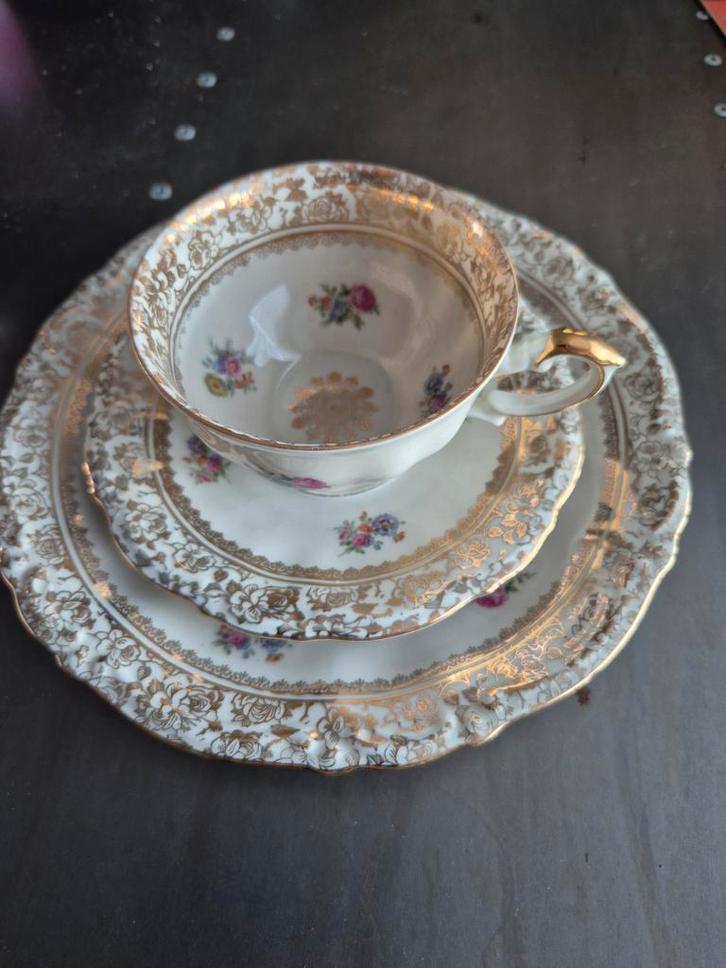 Kronester Bavaria Theeservies Vintage, Antiek en Kunst, Antiek | Servies compleet, Ophalen of Verzenden