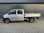 Volkswagen Transporter 2.0 TSI Benz.Pick up dubbel cabine 5, Auto's, Startonderbreker, Stof, Zwart, 4 cilinders