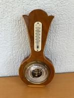 Vintage Houten Klassieke Barometer , Ophalen of Verzenden, Gebruikt, Barometer