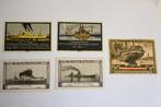 wo1 periode marine en reclame sluitzegels poster stamps, Ophalen of Verzenden, Landmacht, Duitsland, Overige typen