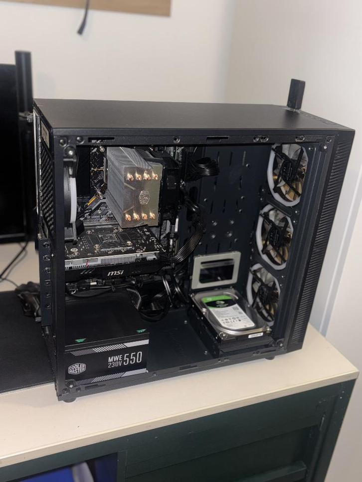 Game PC - Intel Core i5 - NVIDIA GTX 1650 4GB - RAM 16GB, Computers en Software, Desktop Pc's, Zo goed als nieuw, 3 tot 4 Ghz