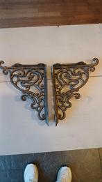 Gietijzeren Schappendragers - Set van 2, Ophalen of Verzenden, Gebruikt