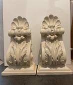 Twee gipsen ornamenten, Antiek en Kunst, Ophalen of Verzenden