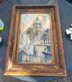 Jacques Mels aquarel Amsterdam, Antiek en Kunst, Kunst | Schilderijen | Klassiek, Ophalen
