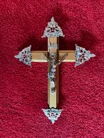 Leuk houten vintage kruisbeeld ❤️ corpus, crucifix, Ophalen of Verzenden, Zo goed als nieuw, Overige typen