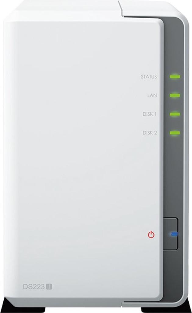 Synology DS223j en 2x 12TB HDD Seagate, Computers en Software, NAS, Zo goed als nieuw, Ophalen of Verzenden