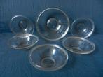 Zesdelig schalenset ontw Copier Leerdam servies Primula 1947, Ophalen of Verzenden