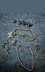 Bedelarmband van lucardi, Sieraden, Tassen en Uiterlijk, Armbanden, Ophalen of Verzenden, Zo goed als nieuw, Goud