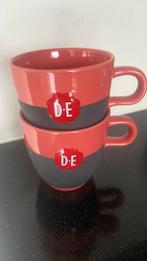 Douwe Egberts cappuccino mokken, Huis en Inrichting, Keuken | Servies, Ophalen of Verzenden, Zo goed als nieuw, Overige stijlen