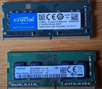 2  X   sodimm DDR 4   2400  Mhz  geheugen 4 gb, DDR4, Ophalen of Verzenden, Zo goed als nieuw, Laptop