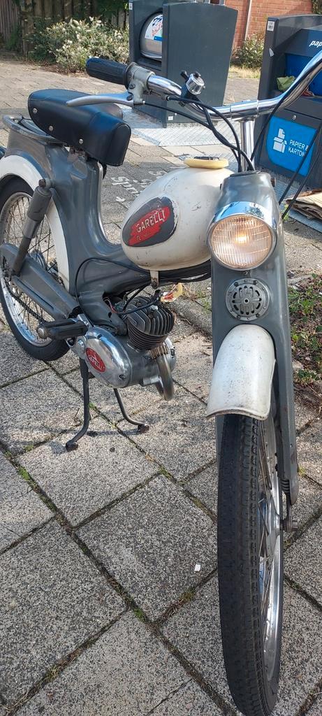 Te koop unieke Garelli met kenteken, Fietsen en Brommers, Brommers | Oldtimers, Overige merken, Ophalen