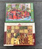 Puzzels 1 x Eurographics Irisch Pup /1 x Art Puzzle Pasta’s, Ophalen of Verzenden, Zo goed als nieuw
