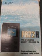 Citizen P822H Vintage Pocket TV, Overige merken, Gebruikt, Ophalen of Verzenden, Minder dan 40 cm