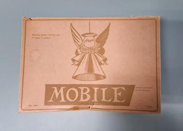 Vintage Deense kerst mobile, Jall Copenhagen, engel dennenap beschikbaar voor biedingen