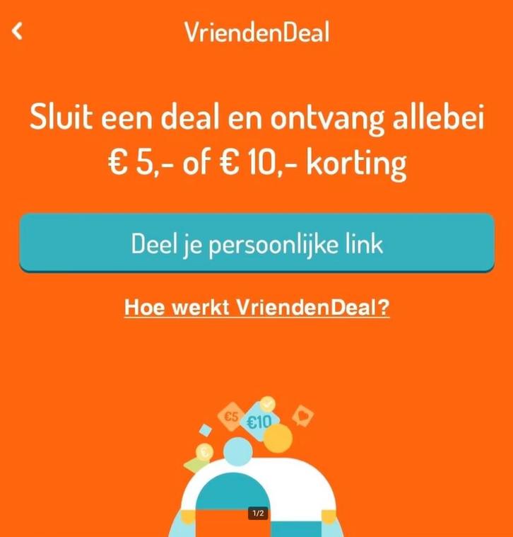 Simyo ViaViaVoordeel €10,- korting, Tickets en Kaartjes, Kortingen en Cadeaubonnen, Eén persoon, Overige typen, Kortingsbon