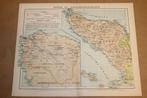 Antieke kaart - Atjeh - Circa 1900, Boeken, Ophalen of Verzenden, 1800 tot 2000, Nederland, Landkaart