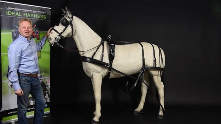 Tweespan tuig, mentuig, Dieren en Toebehoren, Paarden en Pony's | Hoofdstellen en Tuigage, Nieuw, Overige soorten, Ophalen