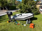 Talamex QLX300 + Suzuki 5pk | Compleet, zo goed als nieuw!, Watersport en Boten, Rubberboten, Aluminium, Zo goed als nieuw, Benzine
