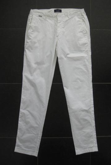 Mr Marvis witte broek, chino, play every day, maat 32 34 beschikbaar voor biedingen