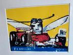 Herman Brood “F1 50 Years” zeefdruk op papier. nr 307 | 500, Ophalen