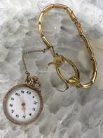 Zakhorloge met Zakhorlogehouder Zakhorlogehouderarmband, Sieraden, Tassen en Uiterlijk, Horloges | Antiek, Overige merken, Zakhorloge