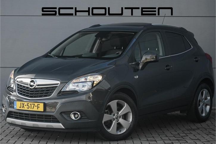 Opel Mokka 1.4 T Innovation 140PK Automaat Leder Schuifdak C, Auto's, Opel, Bedrijf, Te koop, Mokka, ABS, Achteruitrijcamera, Airbags