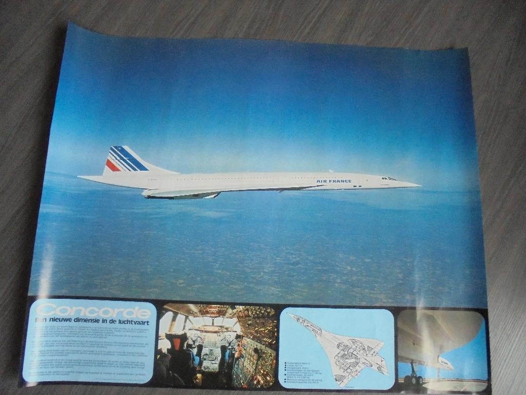 luchtvaart, Verzamelen, Luchtvaart en Vliegtuigspotten, Ophalen of Verzenden, Zo goed als nieuw, Kaart, Foto of Prent