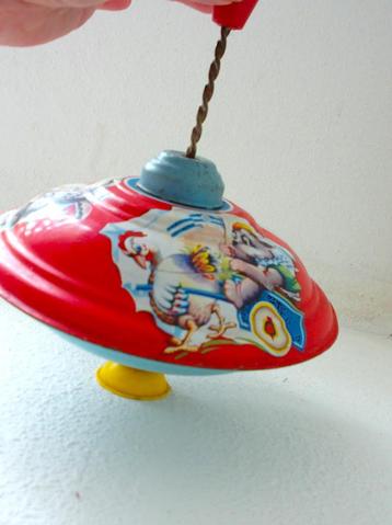 Vintage draaitol speelgoed by Karl Rohrseitz beschikbaar voor biedingen