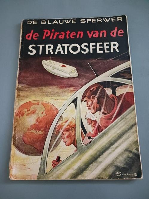 De Blauwe Sperwer, Piraten vd Stratosfeer, 1ste dr, gd staat, Boeken, Stripboeken, Gelezen, Eén stripboek, Verzenden